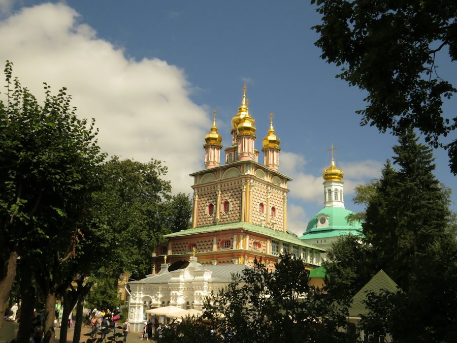 Православный храм в Троице-Сергиевой лавре