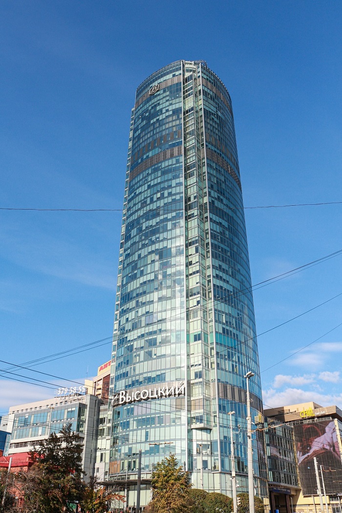 Небоскрёб Высоцкий в Екатеринбурге