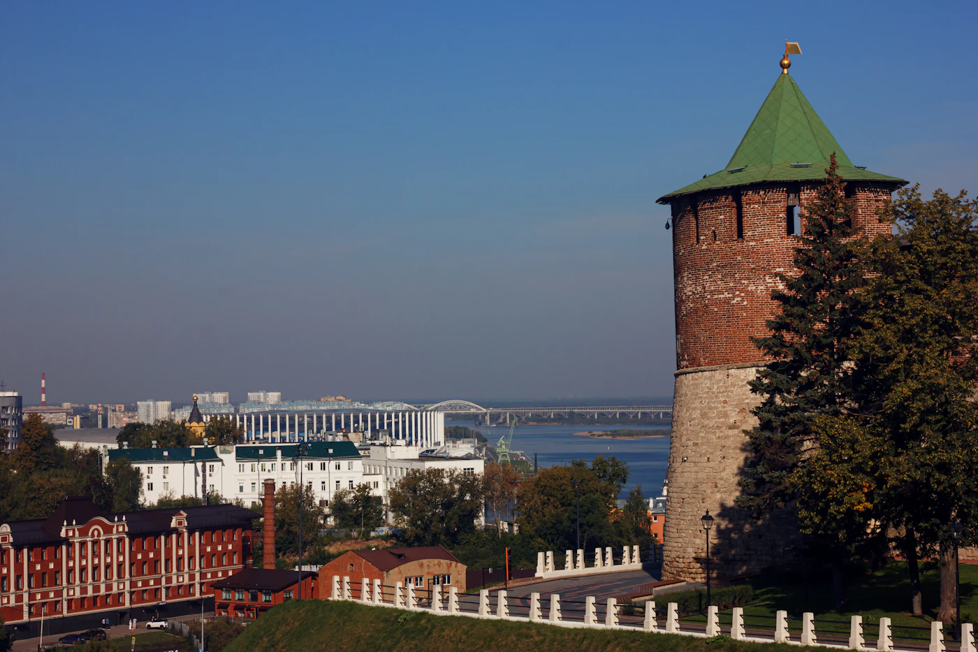 Нижегородский кремль и панорама города