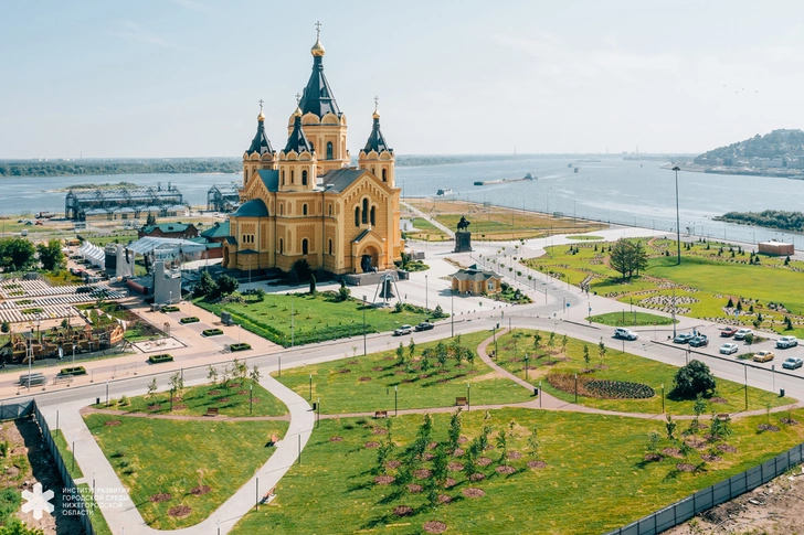 Стрелка Нижнего Новгорода